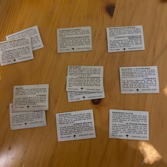 Vintage 70’s Crackerjack 3D Lenticular Animal Card Set in Wallet - 17 of 18! - Picture 7 of 7